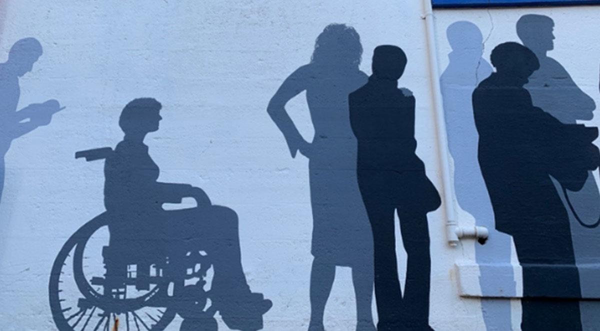 The Stage Company Mural Downtown Asheville